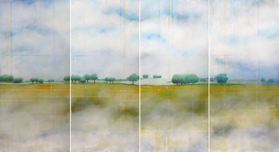 Skadi_Engeln_Malerei_gelbes_Land_am_Fluss_Quatrichon_200x360_2016